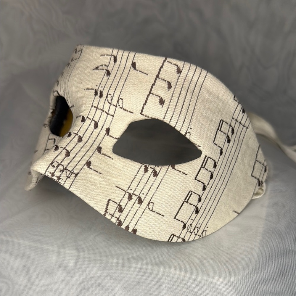 Handmade Venetian Mask - Music